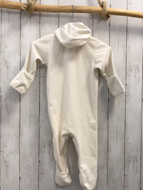 Sterntaler  Overall Gr. 86  weiß Fleece Kapuze 