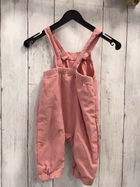   Latzhose  Gr. 68  rosa Kord Waschbär 