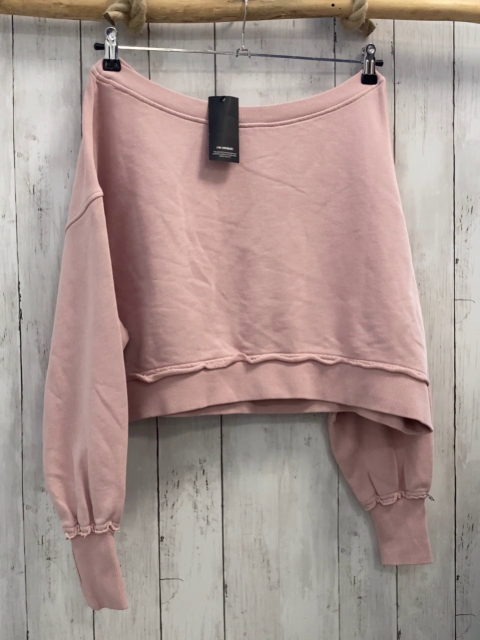 neu  Pullover  Gr. 158/164   rosa Rippenbund 
