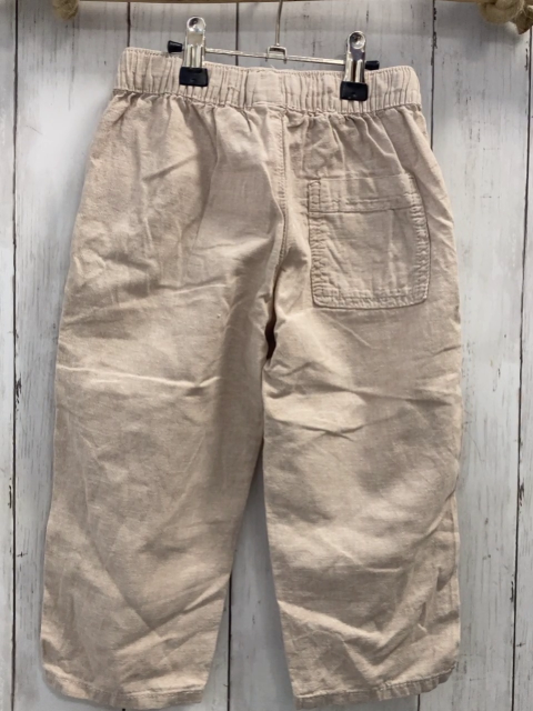 H&M  Hose  Gr. 98  beige Gummizugbund mit Kordel 