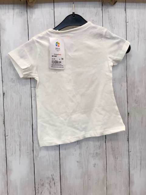 neu  T-Shirt  Gr. 92  weiß goldene Schrift "Birthday Girl" 