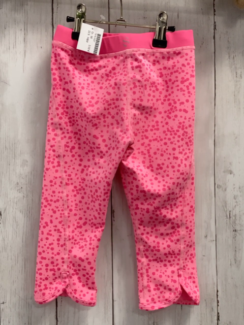 H&M  Leggings  Gr. 98  rosa pink Punkte + Bund 
