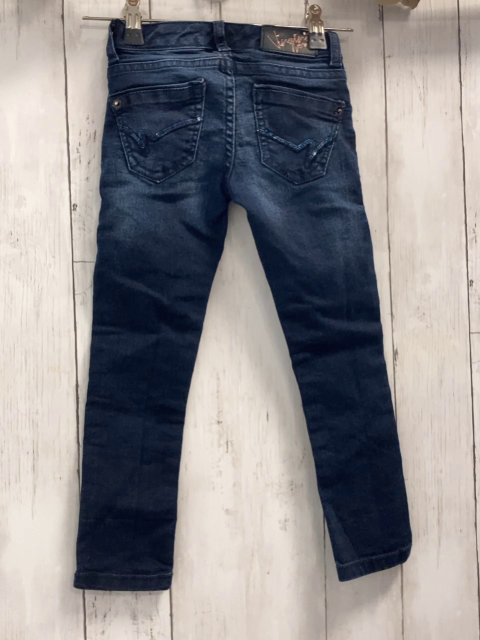 Vingino Hose Gr. 110  blau Jeans Bund verstellbar