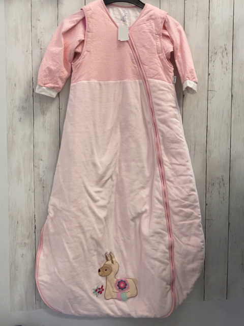 Sterntaler  Schlafsack Gr. 110cm  rosa Nick Lama Ärmel abtrennbar 