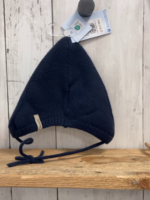 neu Sterntaler  Mütze  Gr. 41cm  blau Strick 70 % Wolle NP 27 € 