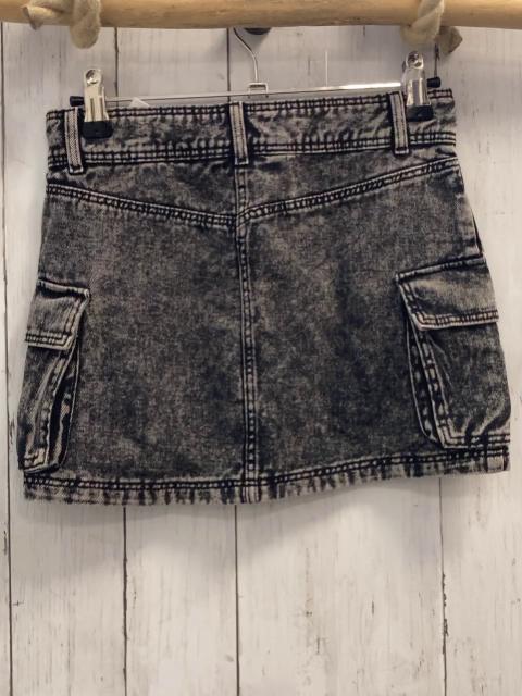 H&M  Rock Gr. 140  grau Jeans Bund verstellbar 