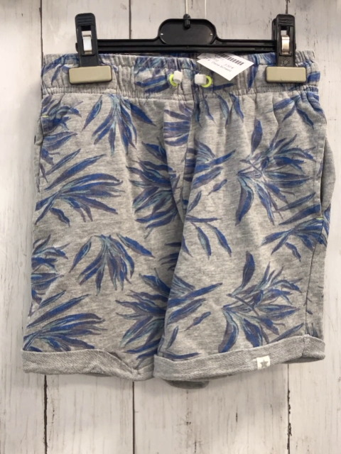 Dana Schweiger  Shorts  Gr. 110  grau dunkelgrau blau mint Blätter 