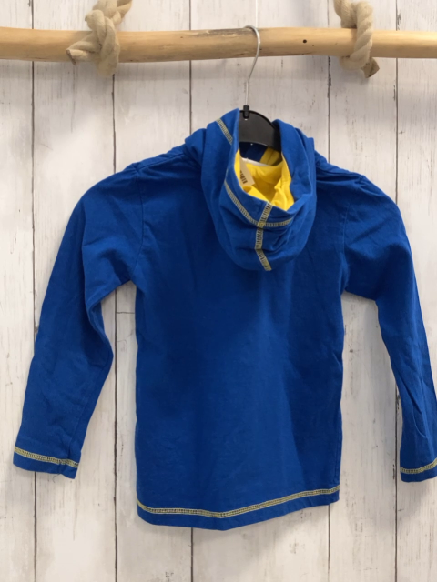   Langarmshirt  Gr. 116  blau Kapuze Yakari gelbe Nähte 
