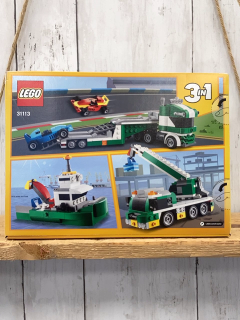 neu Lego  Lego  Gr. 31113  Creator: Rennwagentransporter 