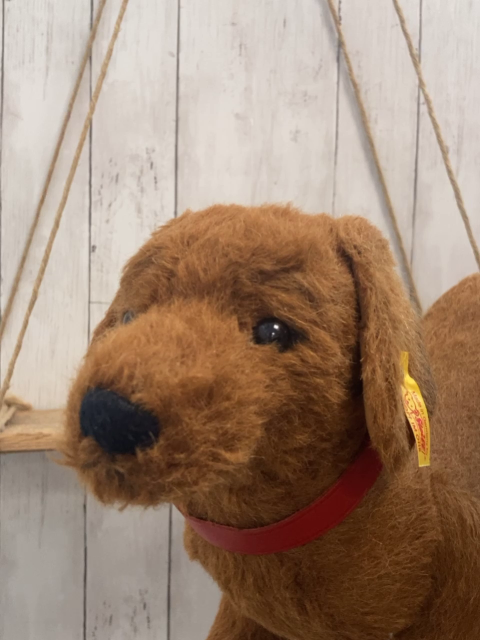 Steiff  Plüschspielzeug  großer Dackel
