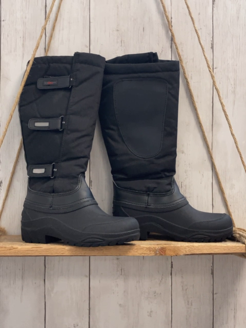 Covalliero  (Reit-)Stiefel  Gr. 31  schwarz 