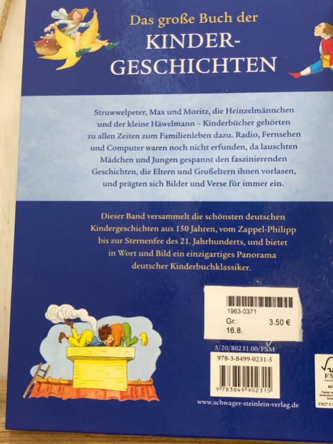  Buch Das große Buch der Kindergeschichten 