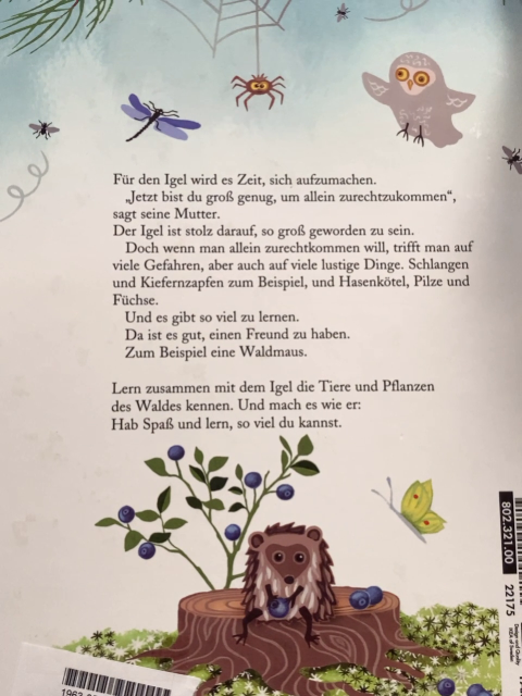 Buch Der Igel kommt allein zurecht 