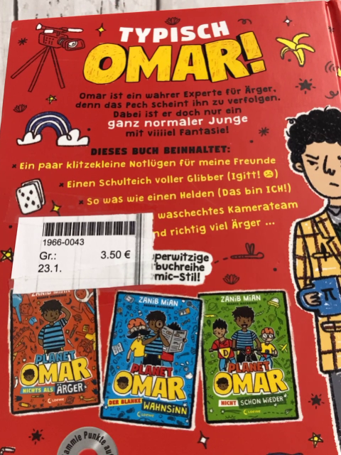  Buch Planet Omar Einer für alle und keiner war´s 