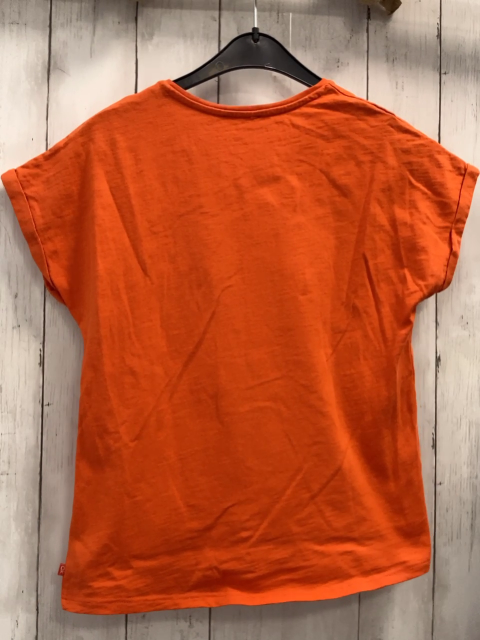 Okadi T-Shirt  Gr. 152  orange Plüschzebrakopf 