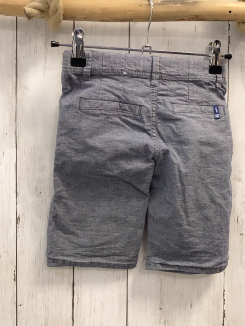 Okaidi Shorts  Gr. 110  grau hellgrau meliert Bund verstellbar 