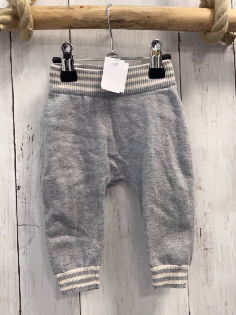 Alana Jogginghose Gr. 62  grau gestreifter Bund Strick