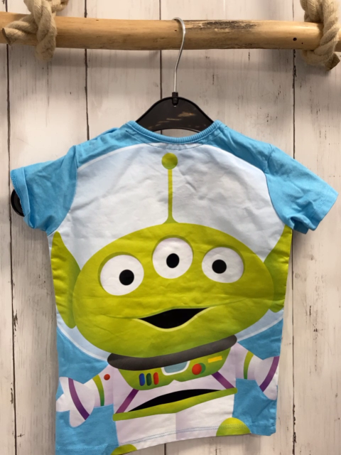   T-Shirt  Gr. 86  hellblau Figur mit 3 Augen 