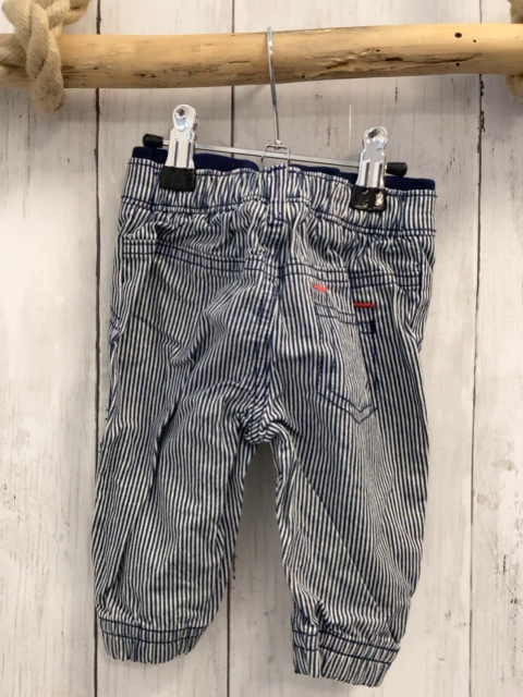 nutmeg Hose Gr. 68  blau weiß gestreift Kordel 