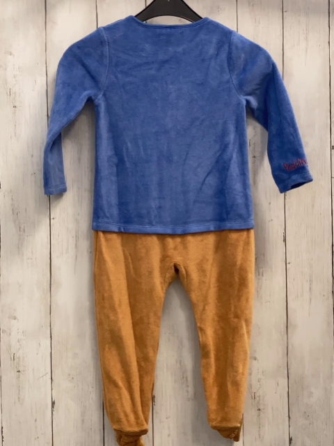  Schlafanzug  Gr. 86  blau ocker Nicky Paddington 