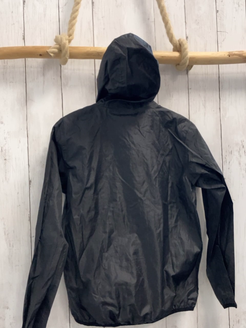 Champion Regenjacke Gr. 134  schwarz gelber Reißverschluss