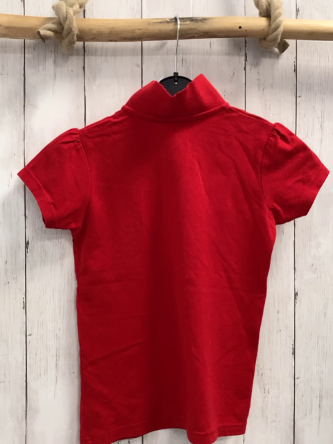 Next  T-Shirt  Gr. 134  rot Polokragen 