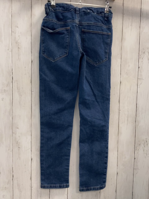   Hose Gr. 152  blau Jeans Bund verstellbar 