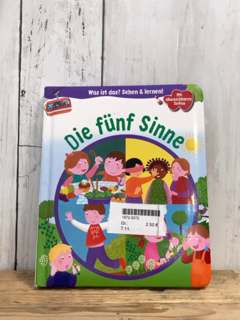   Pappbuch Die fünf Sinne 