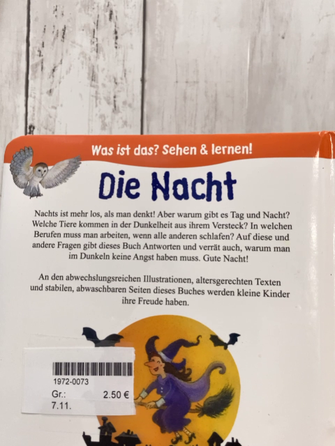   Pappbuch Die Nacht 