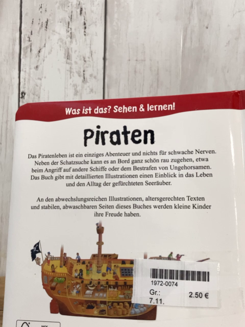   Pappbuch Piraten 