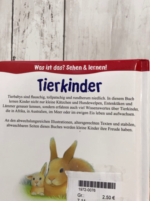   Pappbuch Tierkinder 