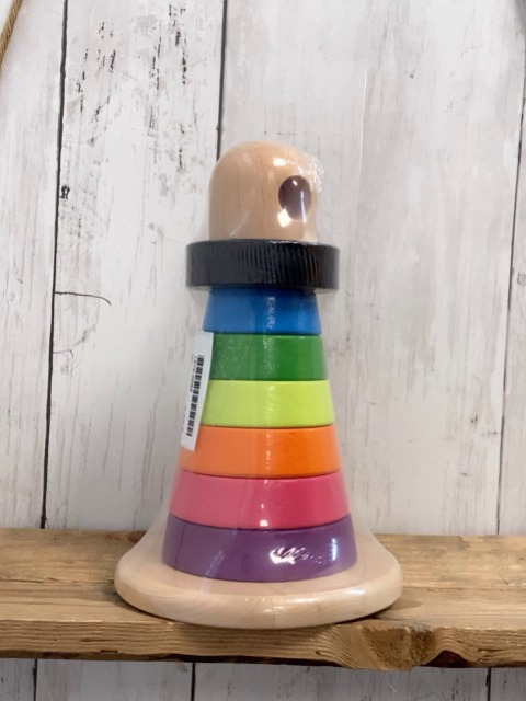 neu  Holzspielzeug  Ringypramide 