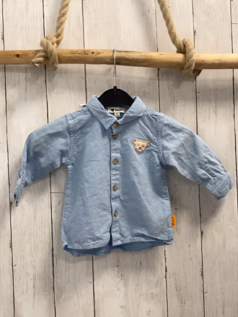 Steiff Hemd Gr. 68  hellblau