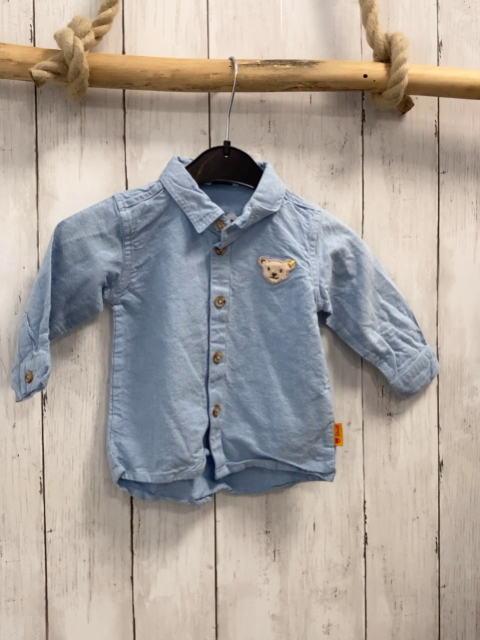 Steiff  Hemd  Gr. 68  hellblau 