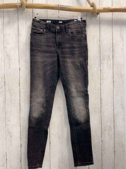 Jack & Jones Hose Gr. 152  grau Jeans Bund verstellbar