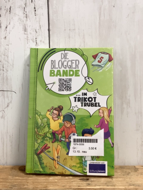 neu  Buch Die Blogger Bande im Trikot Jubel  