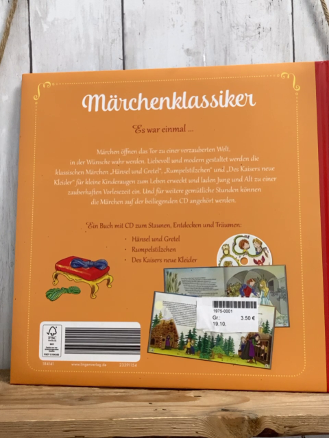  Buch Märchenklassiker 