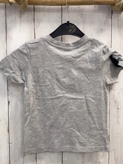   T-Shirt  Gr. 92  grau bunte Fahrzeuge 
