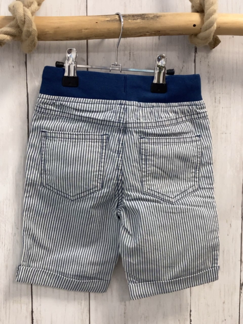 Alana  Shorts  Gr. 92  blau weiße Streifen blauer Bund mit weißer Kordel 