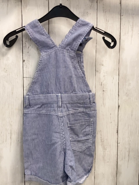   Latzshorts  Gr. 92  blau weiße Streifen 