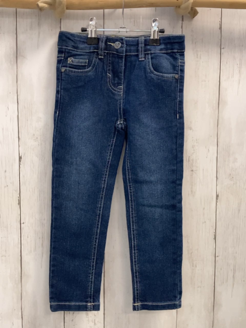   Hose  Gr. 104  blau Jeans Bund verstellbar 