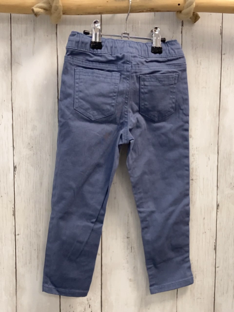   Jeggings Gr. 98  blau mit Kordel