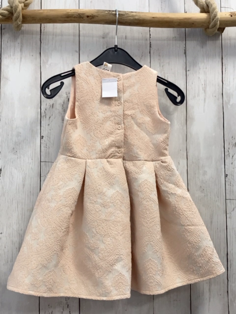 De Facto  Kleid  Gr. 86  creme rosa Druck 