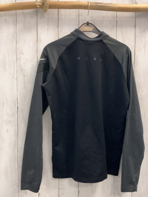 Nike Sportpullover Gr. 146  grau schwarz 