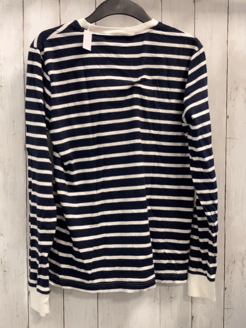 Gant  Langarmshirt  Gr. 164/170  blau weiße Streien 