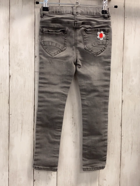  Hose Gr. 110  grau Jeans Bund verstellbar Minnie Mouse