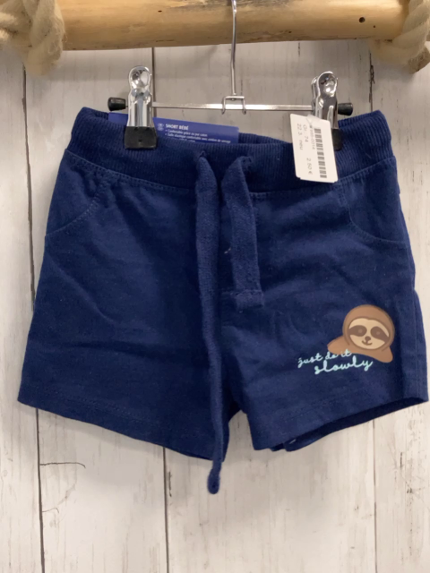 neu Shorts Gr. 74  blau Faultier Kordel