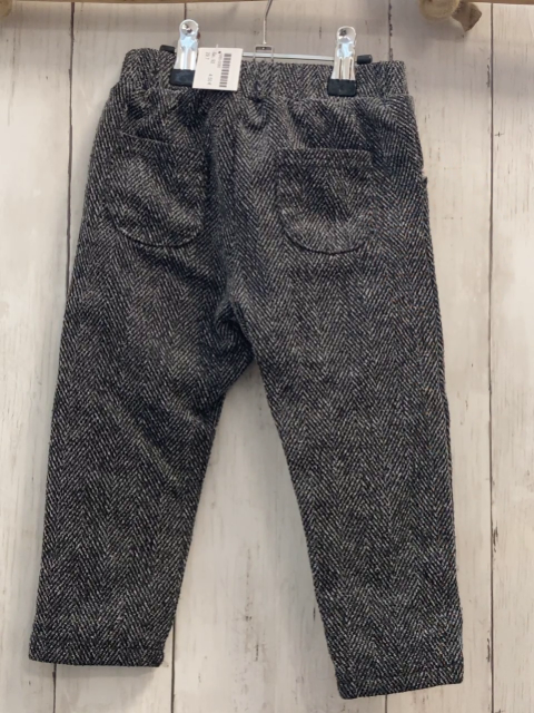   Jeggings Gr. 92  grau hellgrau schwarz gemustert 