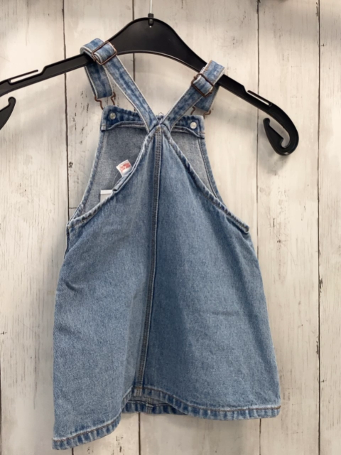 zara Latzkleid Gr. 104  blau Jeans Mickey Mouse