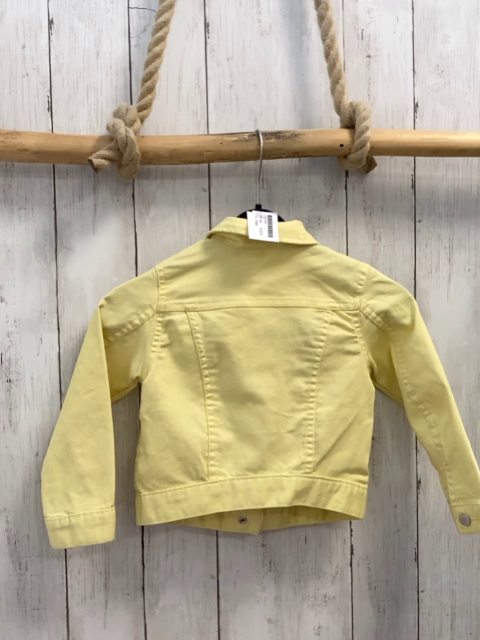 H&M Jeansjacke Gr. 104  gelb